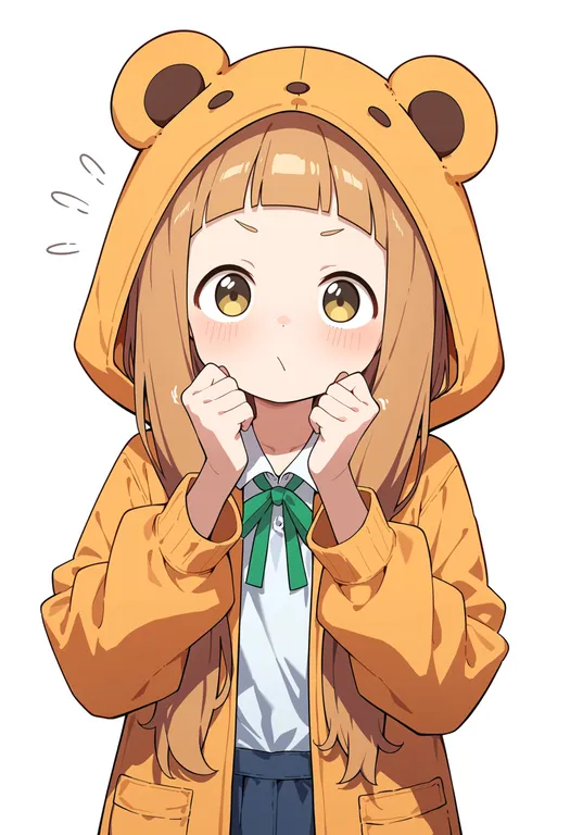 masterpiece, best quality, score_7, safe, ichihara nina, solo, upper body, simple background — by k3scat, made with ComfyUI