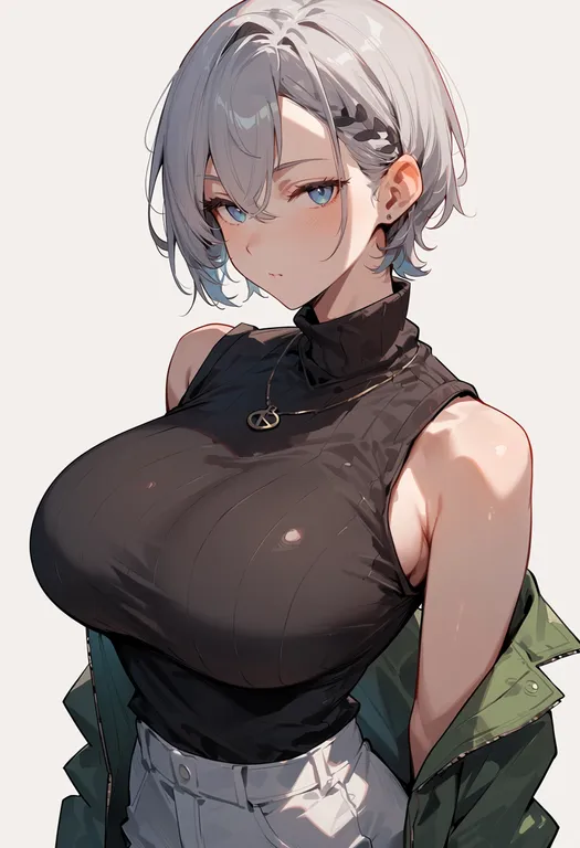 masterpiece, best quality, score_7, safe, nijisanji id, solo, simple background — by k3scat, made with ComfyUI