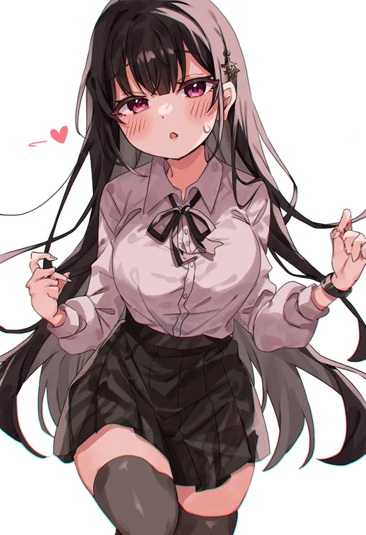 masterpiece, best quality, score_7, safe, @amatukimahoro, 1girl, solo — by k3scat, made with ComfyUI
