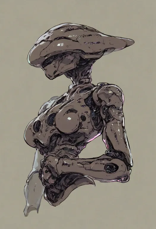 masterpiece, best quality, general, sua (alien stage), alien stage, solo, upper body, simple background — by k3scat, made with ComfyUI