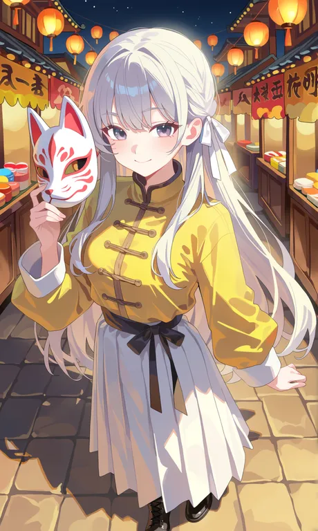(@はらへら:1.3), (@Ru zhai:0.8), (@misyune:0.6), 1girl, solo, anime face, anime coloring, 2d, soft shading, blended colors… — by 折枝惊鹊, made with ComfyUI