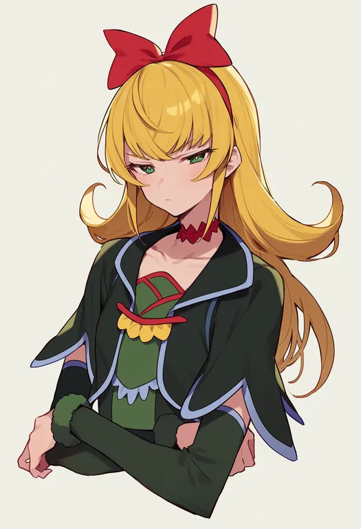 masterpiece, best quality, score_7, safe, regina (dokidoki! precure), dokidoki! precure, solo, upper body… — by k3scat, made with ComfyUI