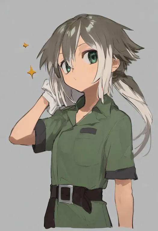 masterpiece, best quality, general, vodka, 1girl, solo, upper body, simple background — by k3scat, made with ComfyUI
