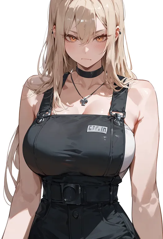 masterpiece, best quality, score_7, safe, graf eisen, solo, upper body, simple background — by k3scat, made with ComfyUI