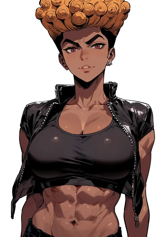 masterpiece, best quality, score_7, safe, owada mondo, solo, upper body, simple background — by k3scat, made with ComfyUI