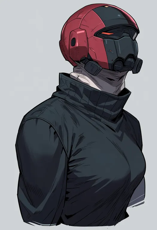 masterpiece, best quality, score_7, safe, siren head, solo, upper body, simple background — by k3scat, made with ComfyUI