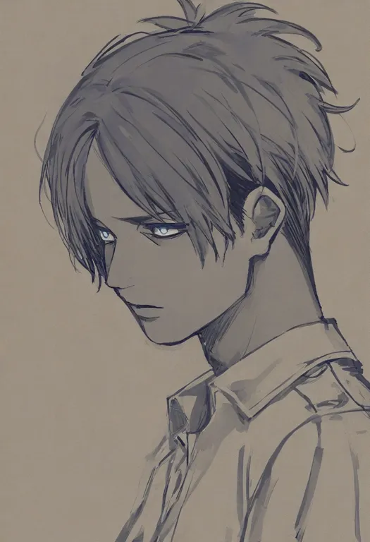 masterpiece, best quality, general, ymir (shingeki no kyojin), shingeki no kyojin, solo, upper body, simple background — by k3scat, made with ComfyUI