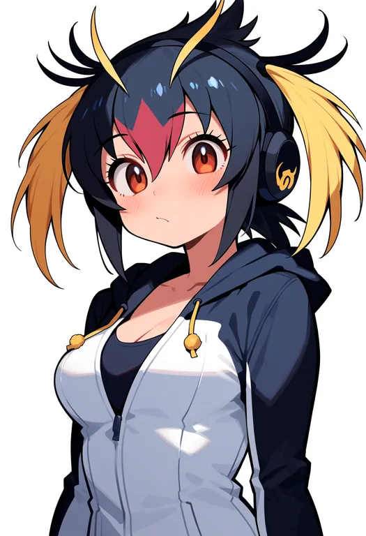 masterpiece, best quality, score_7, safe, rockhopper penguin (kemono friends), kemono friends, solo, upper body… — by k3scat, made with ComfyUI