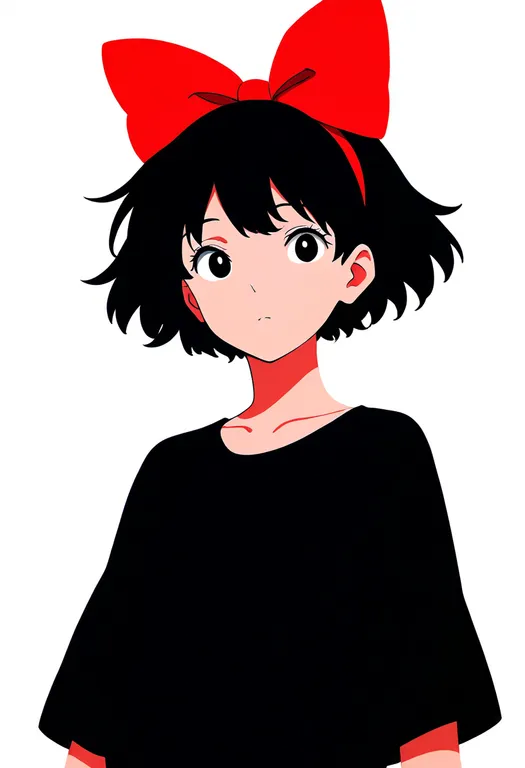 masterpiece, best quality, newest, absurdres, highres, safe, kiki_(majo_no_takkyuubin), majo_no_takkyuubin, solo… — by k3scat, made with ComfyUI