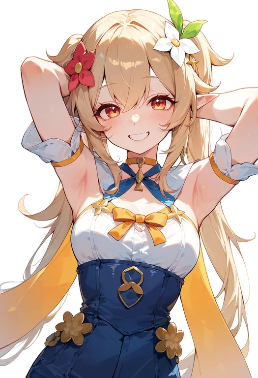 masterpiece, best quality, score_7, safe, barbara (summertime sparkle) (genshin impact), genshin impact, solo… — by k3scat, made with ComfyUI