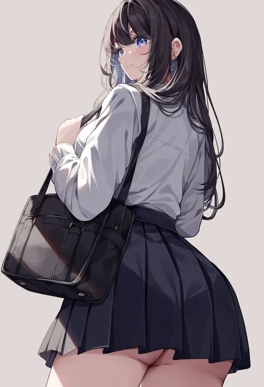 masterpiece, best quality, score_7, safe, @ruu (tksymkw), 1girl, solo — by k3scat, made with ComfyUI