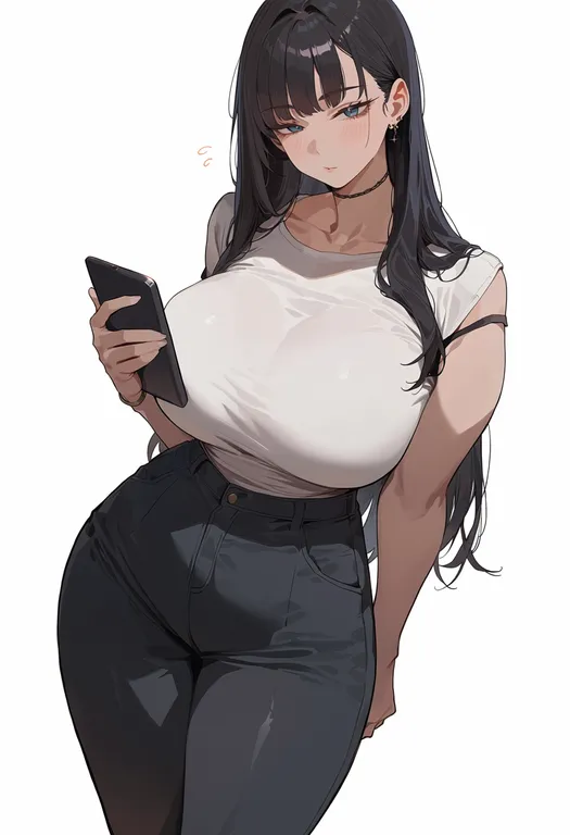 masterpiece, best quality, score_7, safe, size difference, 1girl — by k3scat, made with ComfyUI