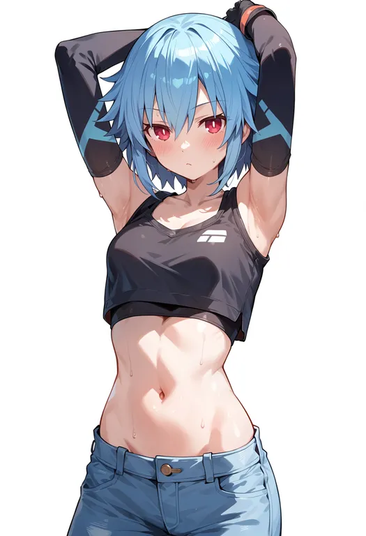 masterpiece, best quality, score_7, safe, choujigen game neptune mk2, solo, simple background — by k3scat, made with ComfyUI