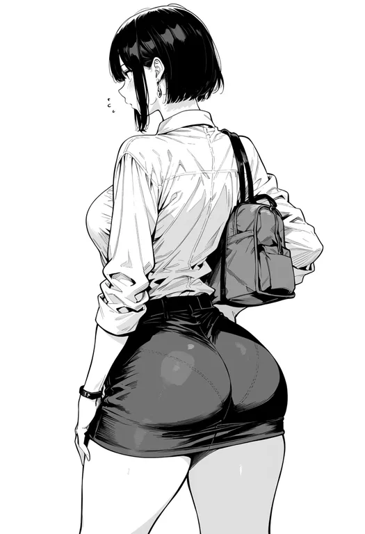 masterpiece, best quality, score_7, safe, comiket 108, solo, simple background — by k3scat, made with ComfyUI