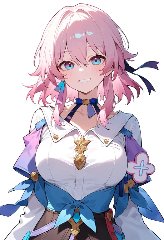 masterpiece, best quality, score_7, safe, march 7th (hunt) (honkai: star rail), honkai: star rail, solo, upper body… — by k3scat, made with ComfyUI