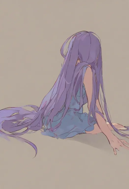 masterpiece, best quality, general, hand on floor, 1girl, solo, simple background — by k3scat, made with ComfyUI