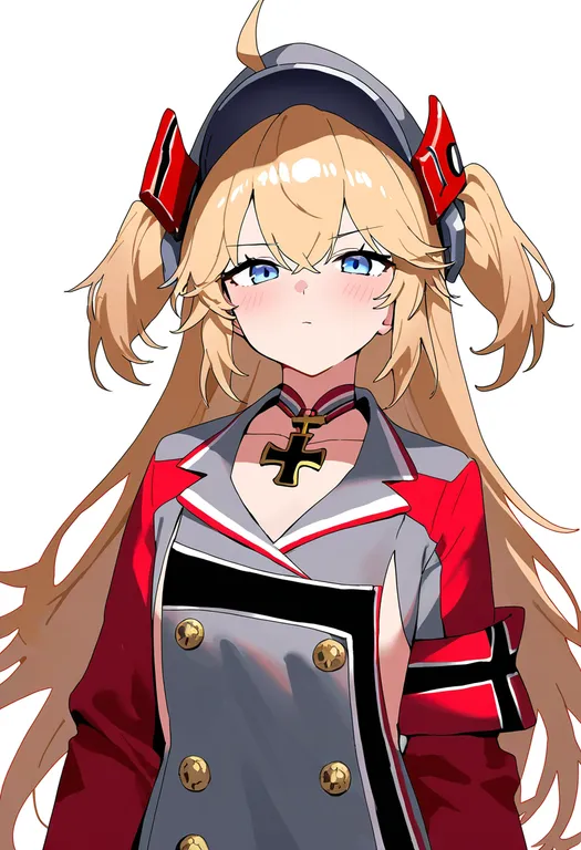 masterpiece, best quality, newest, absurdres, highres, safe, admiral_hipper_(azur_lane), azur_lane, solo, upper_body… — by k3scat, made with ComfyUI