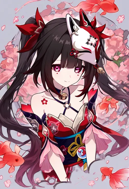 masterpiece, best quality, general, sparkle (honkai: star rail), honkai: star rail, solo, upper body, simple background — by k3scat, made with ComfyUI