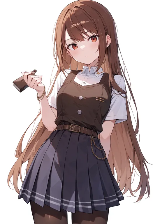 masterpiece, best quality, score_7, safe, saihate eki, solo, simple background — by k3scat, made with ComfyUI