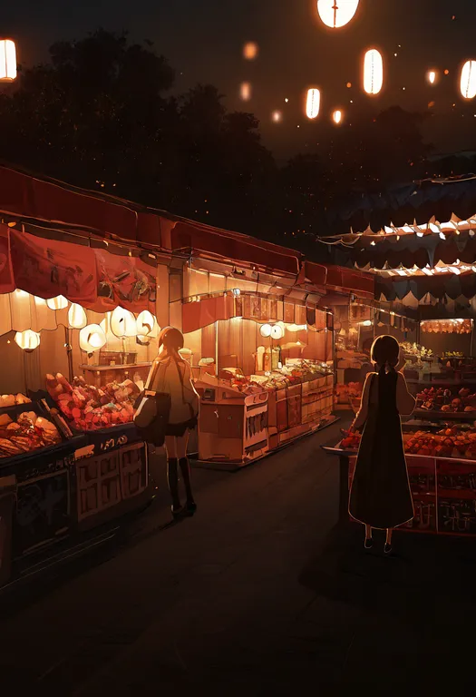 masterpiece, best quality, newest, absurdres, highres, safe, market_stall, 1girl, solo — by k3scat, made with ComfyUI