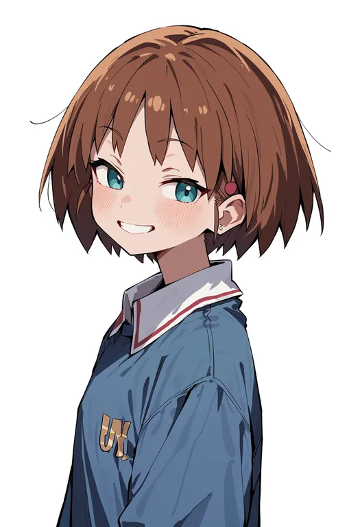 masterpiece, best quality, score_7, safe, sakaguchi karina, solo, upper body, simple background — by k3scat, made with ComfyUI