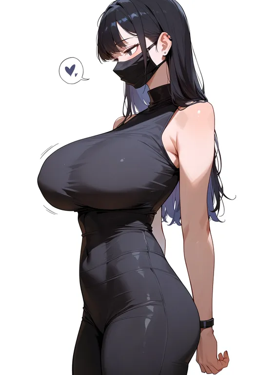 masterpiece, best quality, score_7, safe, tight clothes, 1girl, solo, simple background — by k3scat, made with ComfyUI