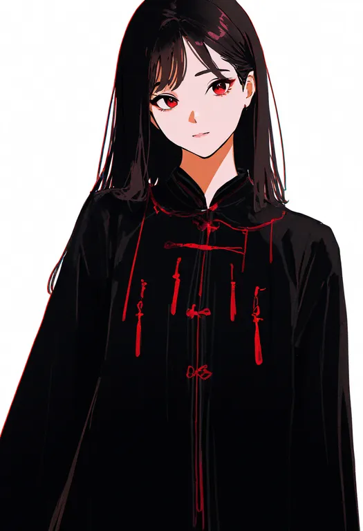 masterpiece, best quality, newest, absurdres, highres, safe, traditional_clothes, 1girl, solo, simple_background — by k3scat, made with ComfyUI