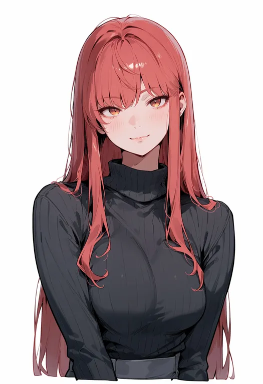 masterpiece, best quality, score_7, safe, velvet (nikke), solo, upper body, simple background — by k3scat, made with ComfyUI