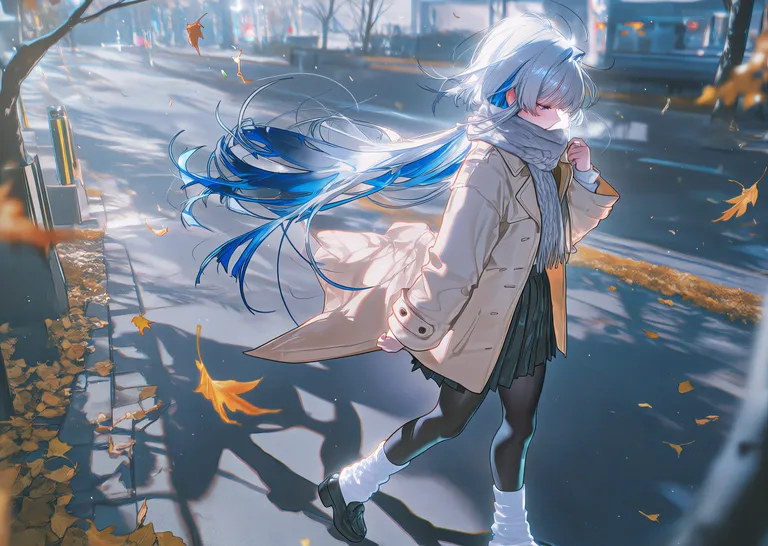 OC-冷秋枫街 — by 💤💤💤, made with ComfyUI