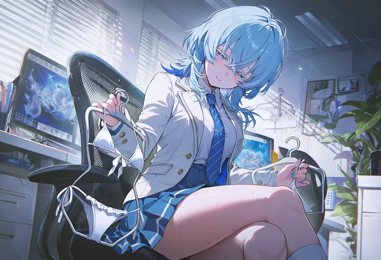 鸣潮-守岸人 漂泊者-有关内衣 — by 💤💤💤, made with ComfyUI
