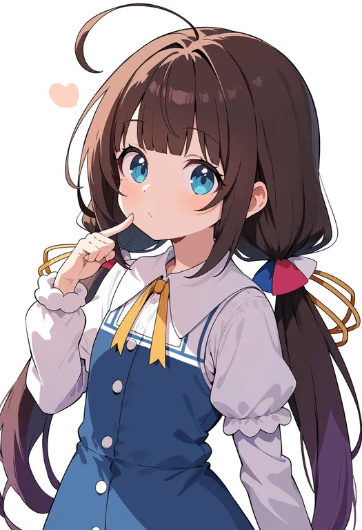 masterpiece, best quality, score_7, safe, hinatsuru ai, solo, upper body, simple background — by k3scat, made with ComfyUI