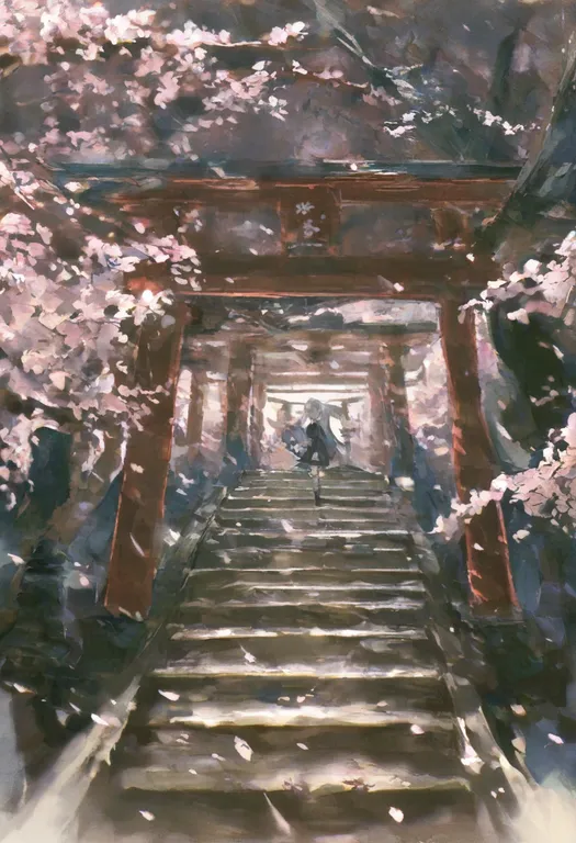 masterpiece, best quality, general, torii, 1girl, solo — by k3scat, made with ComfyUI