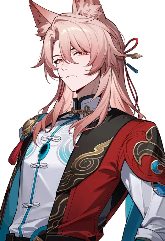 masterpiece, best quality, score_7, safe, jiaoqiu (honkai: star rail), honkai: star rail, solo, upper body… — by k3scat, made with ComfyUI
