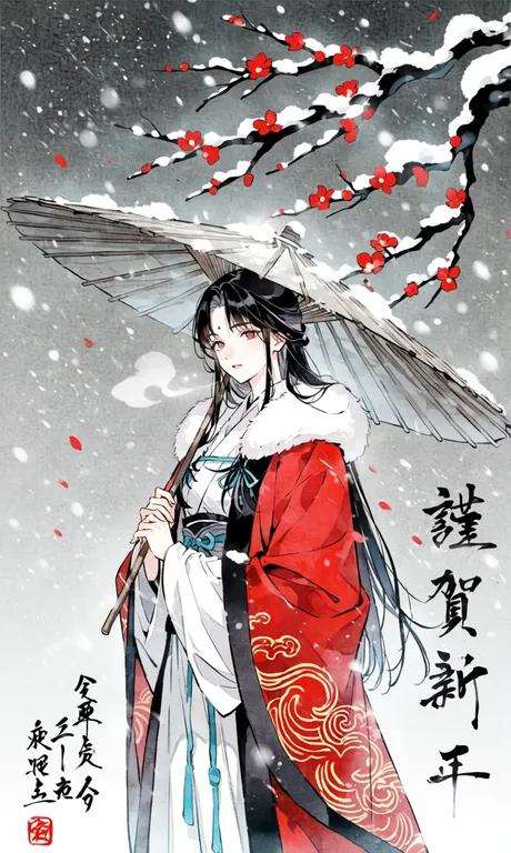 (artist:rurudo:1.01), (sy4:0.85), (reoen:0.7), (kedama_milk:0.7), (bae.c:0.6), (torino aqua:0.5), 1girl, solo, oil-paper — by 三叶草, made with ComfyUI