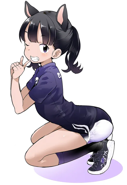 masterpiece, best quality, score_7, safe, @ookamiuo, 1girl, solo — by k3scat, made with ComfyUI