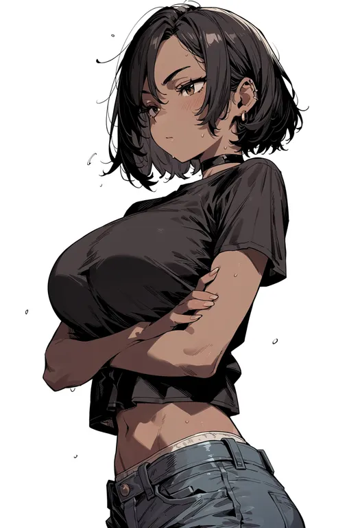 masterpiece, best quality, score_7, safe, uno (game), 1girl, solo, upper body, simple background — by k3scat, made with ComfyUI