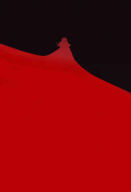 masterpiece, best quality, newest, absurdres, highres, safe, red_cape, 1girl, solo, simple_background — by k3scat, made with ComfyUI