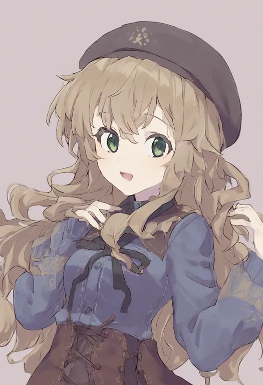 masterpiece, best quality, general, waist ribbon, 1girl, solo, simple background — by k3scat, made with ComfyUI