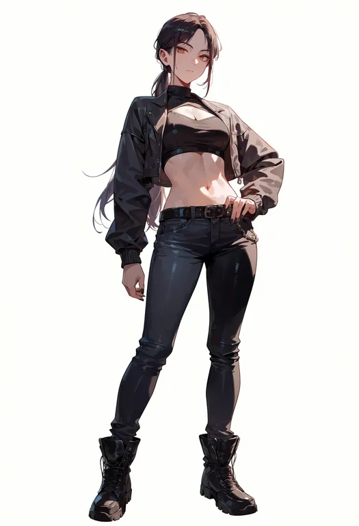 masterpiece, best quality, score_7, safe, mirai nikki, solo, simple background — by k3scat, made with ComfyUI