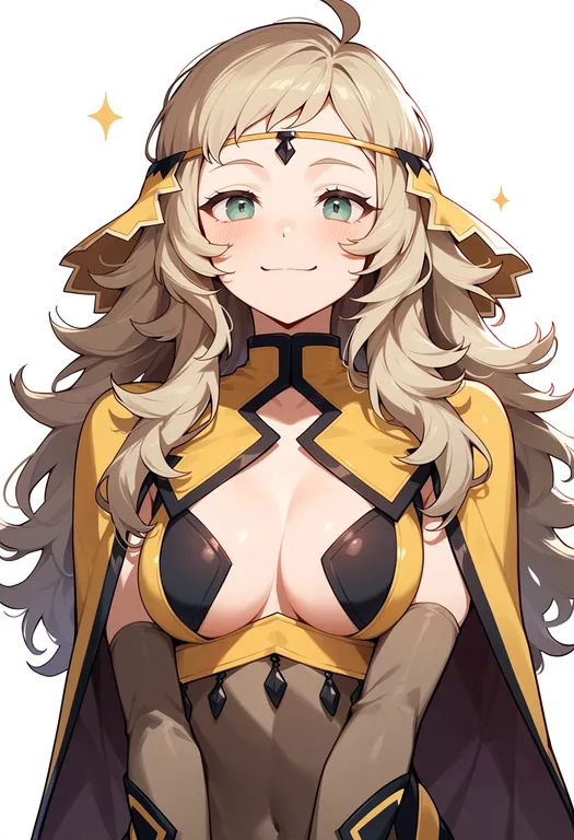 masterpiece, best quality, score_7, safe, ophelia (fire emblem), fire emblem, solo, upper body, simple background — by k3scat, made with ComfyUI