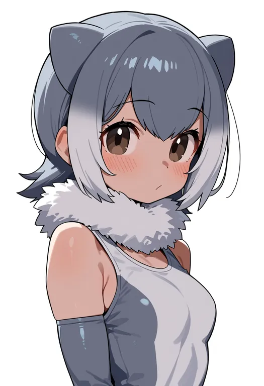 masterpiece, best quality, score_7, safe, asian small-clawed otter (kemono friends), kemono friends, solo, upper body… — by k3scat, made with ComfyUI