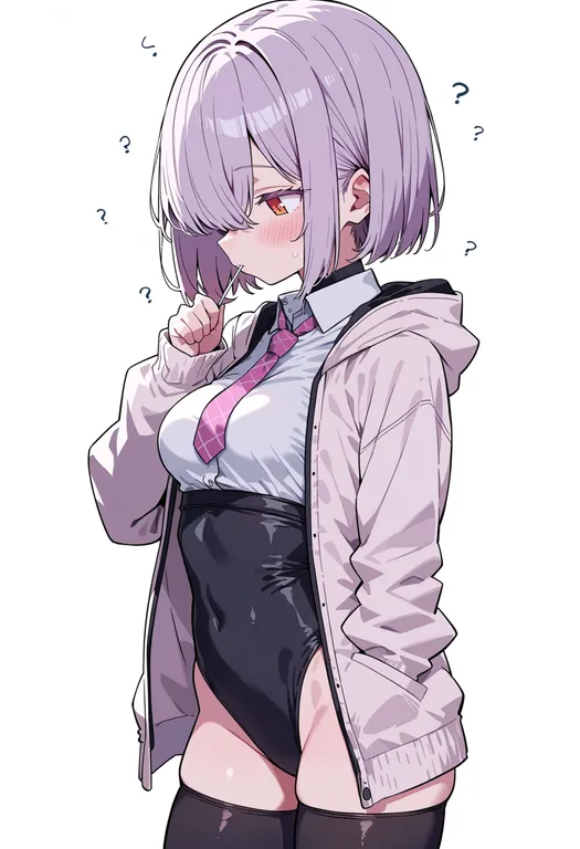 masterpiece, best quality, score_7, safe, gridman universe, solo, simple background — by k3scat, made with ComfyUI