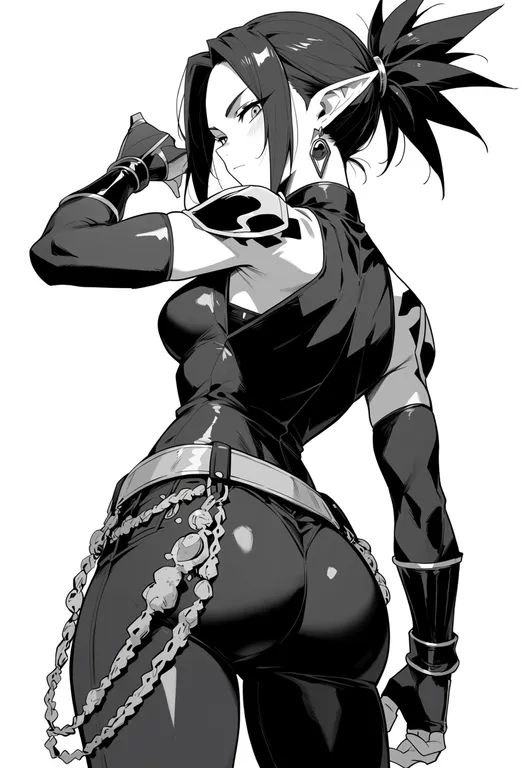 masterpiece, best quality, score_7, safe, shaman king, solo, simple background — by k3scat, made with ComfyUI