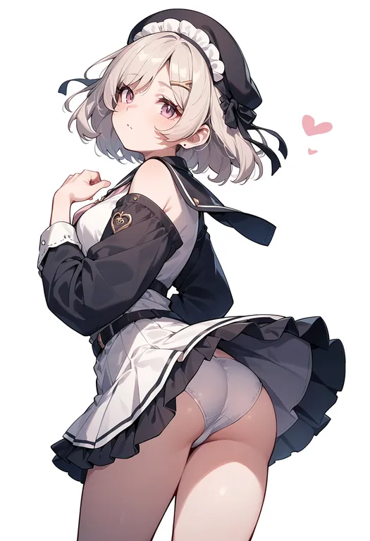 masterpiece, best quality, score_7, safe, mahou shoujo ikusei keikaku unmarked, solo, simple background — by k3scat, made with ComfyUI