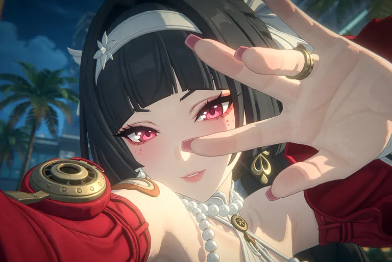 zidiusArt, --preview，@wdlnai13, wdlc48, Ani2rel, wdljql, Close-up anime portrait of Astra Yao from Zenless Zone Zero… — by 天才美少女, made with ComfyUI