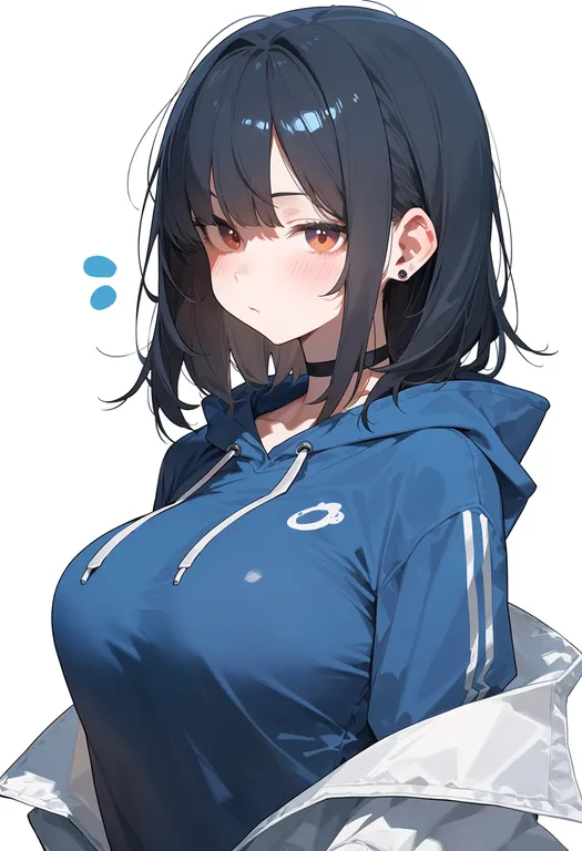masterpiece, best quality, score_7, safe, ramune, 1girl, solo, upper body, simple background — by k3scat, made with ComfyUI