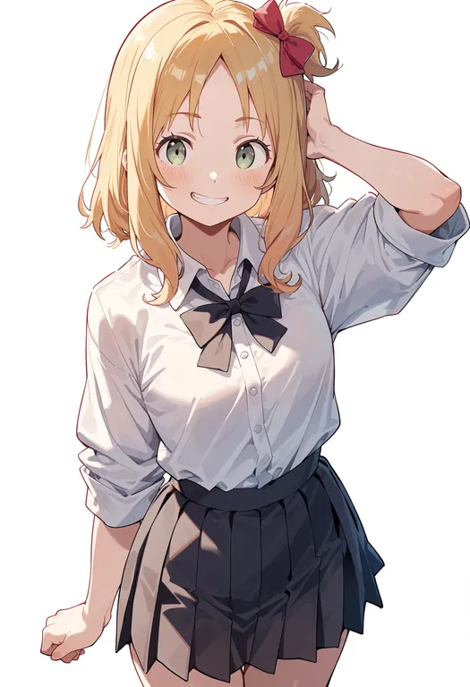 masterpiece, best quality, score_7, safe, eromanga sensei, solo, simple background — by k3scat, made with ComfyUI