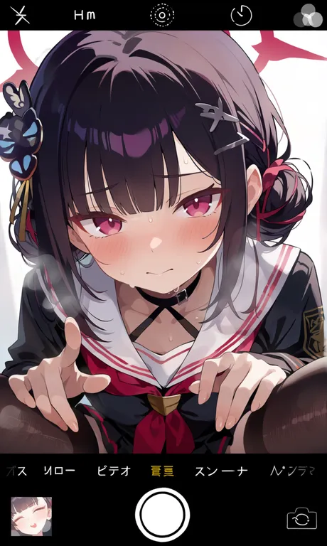 anime, 1girl, solo, Japanese anime style, detailed, female, hands, parting legs, spreading legs, showing crotch… — by incredible_kitten_88740, made with ComfyUI