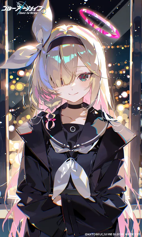 masterpiece, best quality, year 2025, newest, safe, 1girl, solo, plana, blue archive, very long hair… — by incredible_kitten_88740, made with ComfyUI
