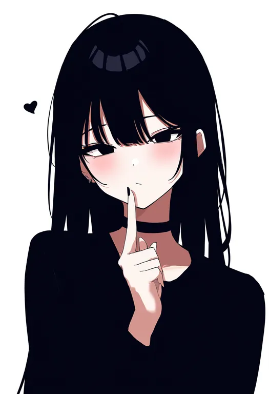 masterpiece, best quality, newest, absurdres, highres, safe, finger_heart, 1girl, solo, upper_body, simple_background — by k3scat, made with ComfyUI